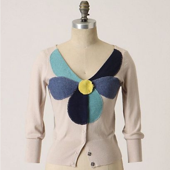 Anthropologie Sweaters - 🌼Host Pick🌼 Anthro Field Flowers Cardigan